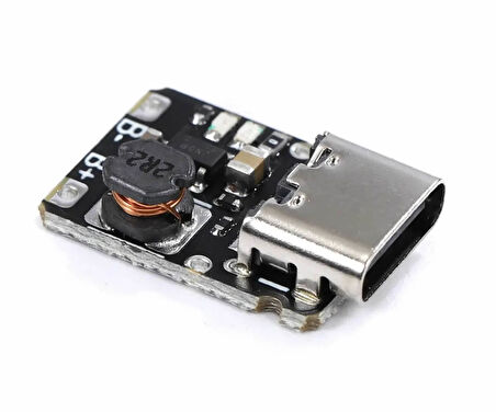 TP4057 Type C Pil Şarj Deşarj Modülü Mini Powerbank Devresi 3.7V Lityum Lion 18650 Batarya