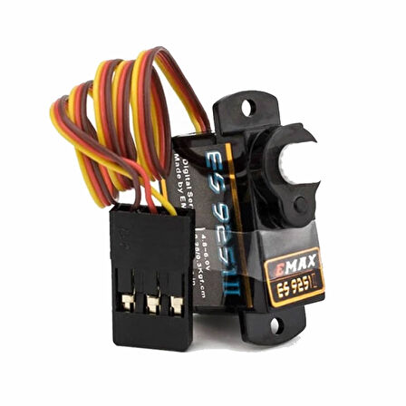 EMAX ES9251 II 4gr Dijital Servo Motor Mini Plastik Dişli 0.25kgcm Tork RC Uçak Drone Robot Kol
