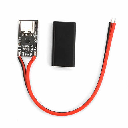PD/QC Hızlı Şarj Adaptörü Voltaj Tetikleyici Modül Decoy Kutulu 9-12-15-20V Sabit Voltaj Yük Type-C