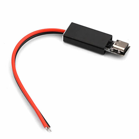 PD/QC Hızlı Şarj Adaptörü Voltaj Tetikleyici Modül Decoy Kutulu 9-12-15-20V Sabit Voltaj Yük Type-C