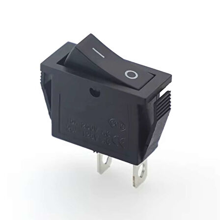 15A 250V On / Off 2 Pin Anahtar İnce Latch Tip Buton Yüksek Akım Kcd3-101 Switch Panel Montaj Kutu