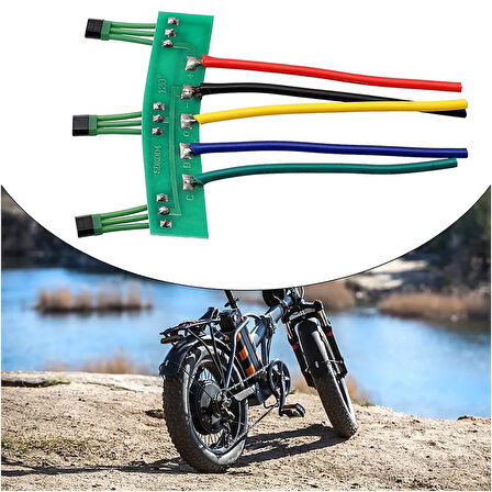 3 lü 120 Derece Dijital Manyetik Alan Algılama Sensör Kartı Kablolu Elektrikli Scooter Motor Kontro