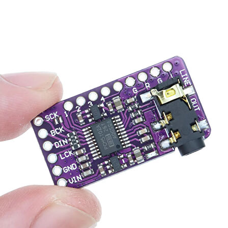 PCM5102A DAC Modül IIS Ses Kartı Müzik Üretici Dijital Analog Dönüştürücü Raspberry Pi Esp32