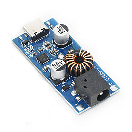 LX6537 Adaptör to Type C Usb 3A 30W Hızlı Şarj Modül QC3 QC2 Mobil Telefon DC 7V / 32V Voltaj Düşür