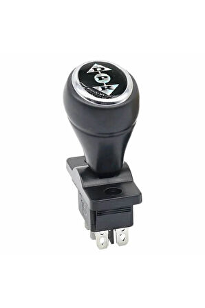 Joystick Kcd4 Anahtar Latch Siyah İleri Geri Vites Kolu 16A 250V Akülü Çocuk Arabası Vinç