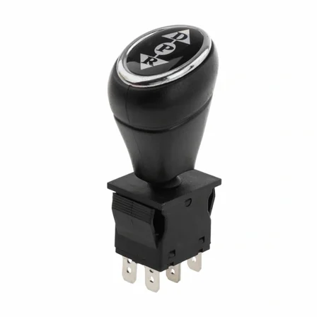 Joystick Kcd4 Anahtar Latch Siyah İleri Geri Vites Kolu 16A 250V Akülü Çocuk Arabası Vinç