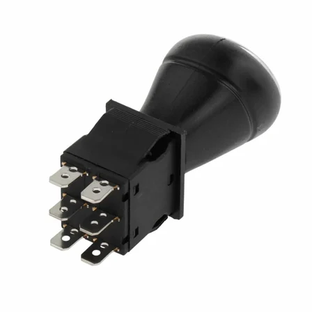 Joystick Kcd4 Anahtar Latch Siyah İleri Geri Vites Kolu 16A 250V Akülü Çocuk Arabası Vinç