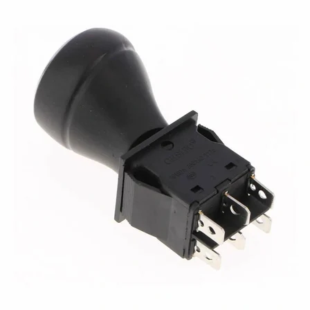 Joystick Kcd4 Anahtar Latch Siyah İleri Geri Vites Kolu 16A 250V Akülü Çocuk Arabası Vinç