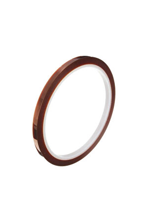 Kapton Bant 5mm x 30 Metre -73C/260C Termal Isıya Dayanıklı Güçlü Yalıtım Çizilme-Yırtılmaya Direnç