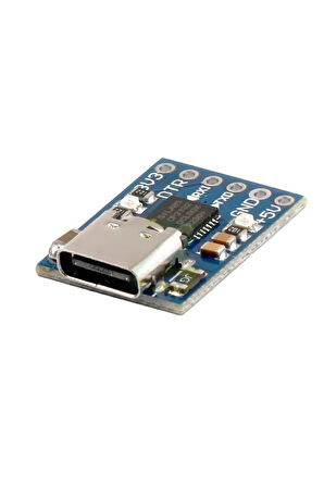 CP2102 USB to RS232 TTL UART Çevirici Modül Type C Usb Seri Port Haberleşme Mcu Uydu Alıcı Tel GSM