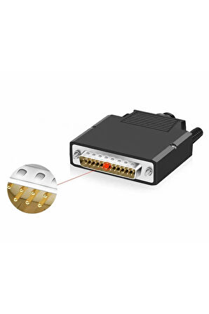 Kutulu DB25 to Dip Adaptör Erkek Terminal Soket 25 Pin D-Sub Paralel Port Haberleşme Uart DC 3V 5V