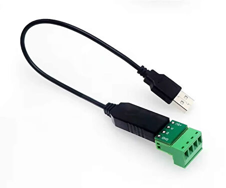 30cm Kablolu USB to RS485 Modül Kutulu Endüstriyel Tip Com Seri Port Sinyal Çevirici Haberleşme