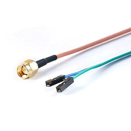 RG316 30cm Sma Erkek to Dupont Dişi Kablo RF Uzatma Kablosu Altın Kaplama Soket Test 0-6GHz Wi-Fi