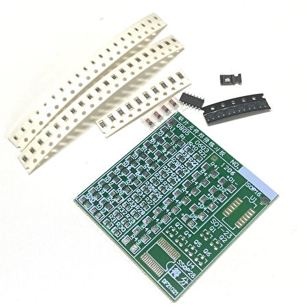 Smd Lehim Öğrenme Seti 62 Parça Smt Elektronik Eğitim Kiti Deney Pratikleme Kartı Sop14 0603 0805