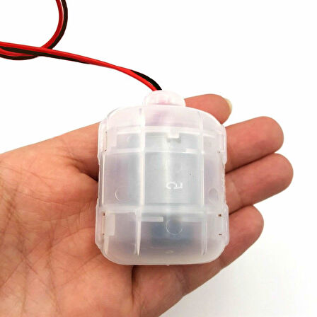 Titreşim Motoru 5V Plastik Kutulu R260 Plastik Kutu Elektrikli Masaj Koltuk Güzellik Makinesi