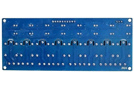 8 Kanal DC 12V Röle Modül AC 250V DC 30V 10A Optokuplör İzolasyonlu Girişler Elektronik Anahtar