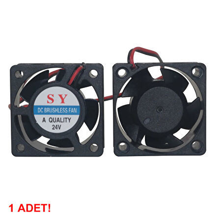 DC 24V FAN 40x40mm 0.1A 6000 Rpm 4x4cm Soğutucu Kuluçka Ekran Kartı Cooler Peltier Printer PC Cpu