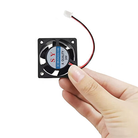 DC 24V FAN 40x40mm 0.1A 6000 Rpm 4x4cm Soğutucu Kuluçka Ekran Kartı Cooler Peltier Printer PC Cpu