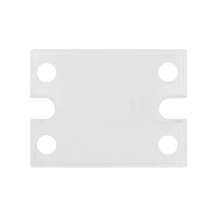 Ssr Modüller için Koruyucu Pleksi Kapak Plastik Şeffaf Solid State Röle Üst Cover Kılıf