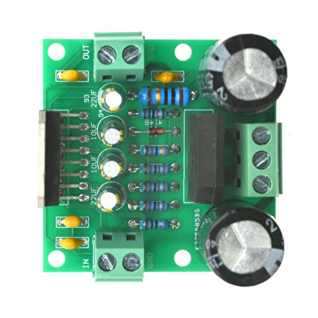 TDA7294 100W Dijital Amfi Modül Yüksek Güç AC 12V 30V Tek Kanal Müzik Kuvvetlendirici Güçlendirici 