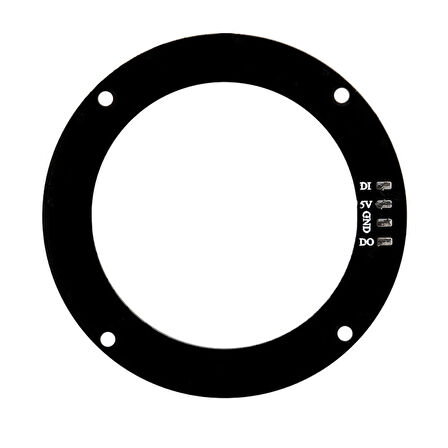 12 Bit NeoPixel Halka Ring WS2812B 5050 Rgb Led Modül 12’li Dijital Adreslenebilir Lamba Programlana