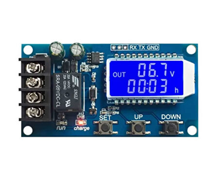 XY-L10A 10A Akü Şarj Kontrol Koruma Modülü 12V 24V Batarya Kurşun Asit Jel Akü Lityum Li-lon Pil 