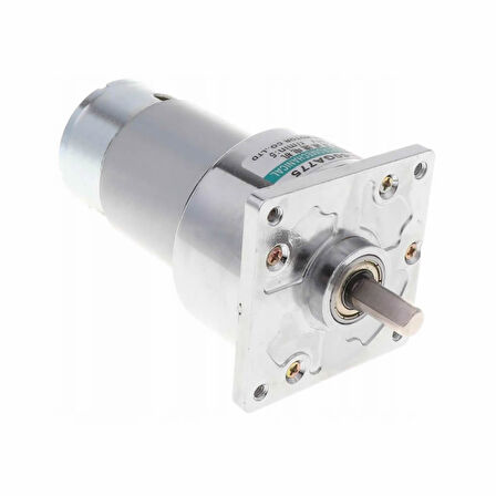 XD-60GA775 DC Motor 12V 5Rpm 35W 87Kg.cm Yüksek Tork Kuvvet Metal Dişli Redüktörlü Robot Cnc Makine