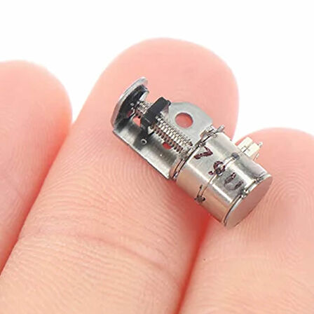 Micro Step Motor Slider Mini Micro İki Fazlı Dört Telli Minyatür Kayar Vidalı Step Motor