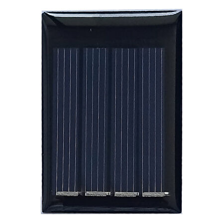 Güneş Pili 2V 50mA 34x50mm Solar Fotovoltaik Hücre Elektrik Üretici Panel Modül Pil Akü Batarya 