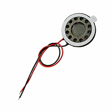 Hoparlör 1W 8ohm 18mm Yuvarlak 8cm Kablolu Mini 1.8cm Speaker Ses Müzik Amfi Ürün Müze Otomobil Tel