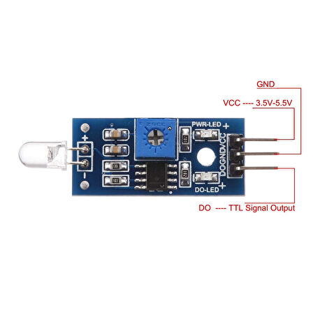 LM393 Işık Light Sensör Modülü