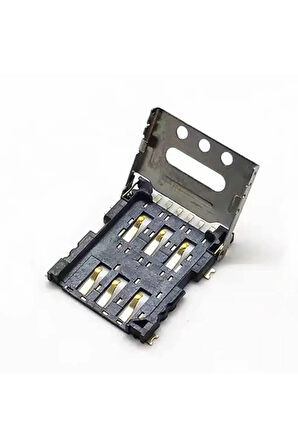 Nano Sim Kart Soket Micro 6 Pin Açılabilir Kilitli Kapak Gsm Akıllı Saat Apple iPhone Cep Telefonu