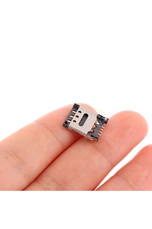 Nano Sim Kart Soket Micro 6 Pin Açılabilir Kilitli Kapak Gsm Akıllı Saat Apple iPhone Cep Telefonu