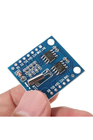 DS1307 RTC IIC Zaman Modül Gerçek Zaman Saat I2C 24C32 Eeprom Sn/Dakika/Saat/Gün/Ay/Yıl/Tarih Hesap