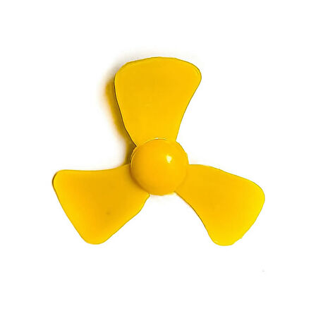 50mm 3 Kanat Pervane Oyuncak Pervane Rüzgar Gülü Su Botu RC DIY Motor Propeller
