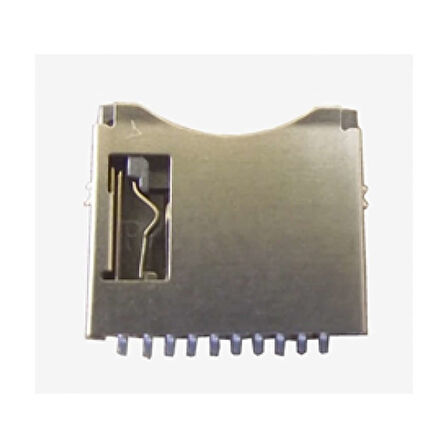 Micro SD Kart Soketi Hafıza Kartı Microsd Kart Bellek Yaylı Kart Algılayıcı 8 + 2 Pin Konnektör