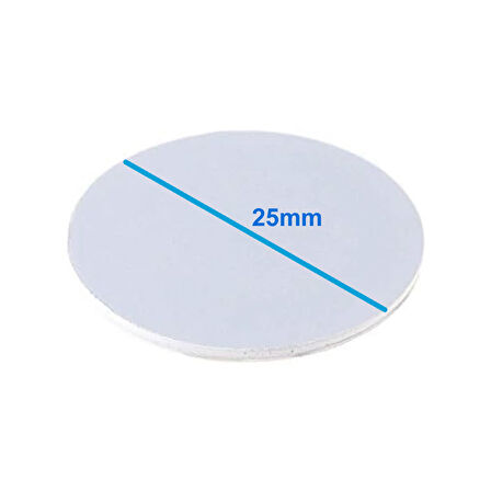 125Khz 25mm Para Tip Rfid Manyetik Etiket Proximity Göstergeç Kart 125 Khz EM4100 Kapı Geçiş