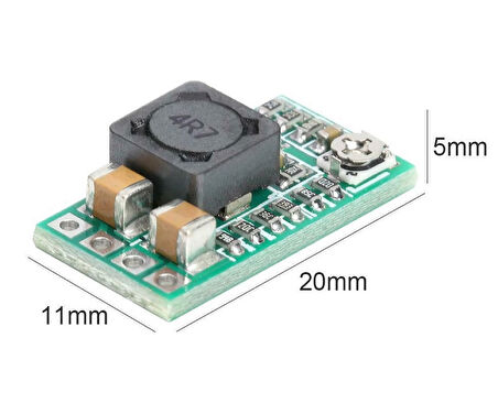 MP2315 24V to 5V 2A Voltaj Düşürücü Modül Güç Kaynağı Voltaj Ayarlanabilir ve Sabit Çıkış Step Down