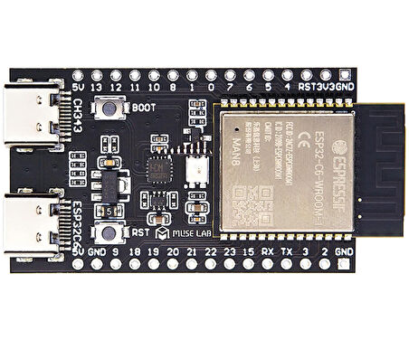 ESP32-C6 DevKit Wifi 6 ve Bluetooth 5 Modül Geliştirme Kartı ESP32-C6-WROOM-1 32 Bit 160Mhz 8 Mbyte
