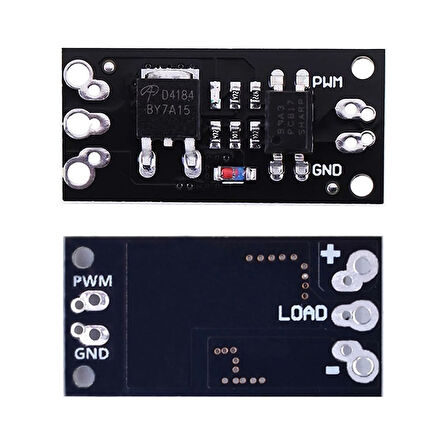 AOD4184 Mosfet Sürücü Modül Optokuplör izolasyon 40V 50A 50W Pwm Hız Kontrol Motor Selenoid Valf Led