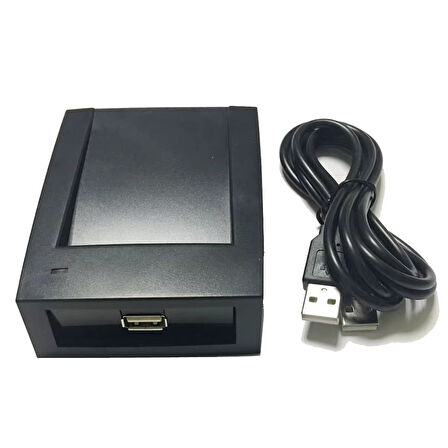 R10D 125Khz Usb Rfid Okuyucu Em4100 TK4100 SMC4001 RFID Manyetik Kart Anahtarlık Etiket Personel Tak