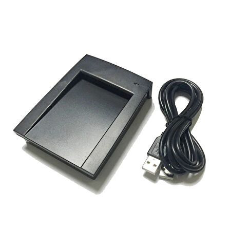 R10D 125Khz Usb Rfid Okuyucu Em4100 TK4100 SMC4001 RFID Manyetik Kart Anahtarlık Etiket Personel Tak