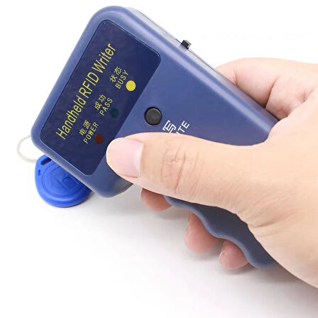 125Khz El Tip Okuyucu Yazıcı Kopyalayıcı 5 Adet ID Değişebilir 125khz Anahtarlık Manyetik Kart