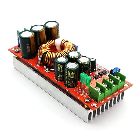 1200W Voltaj Yükseltici Modül 83V 12A Akım Voltaj Ayarlanabilir Led Sürücü Dc Çevirici Regülatör Güç