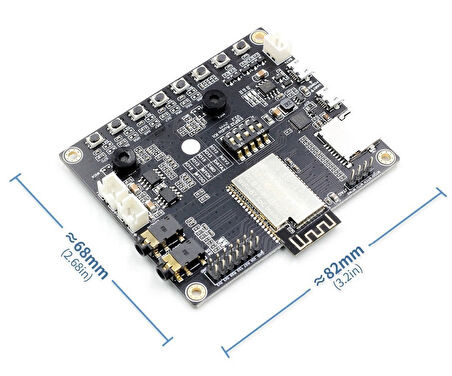 ESP32-Audio-Kit Ses Uygulama Geliştirme Kartı Wifi Bluetooth Ev Otomasyon Kontrol Müzik Çalma Sesli