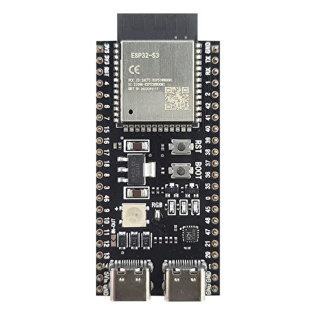 ESP32-S3-DevKitC-1 N16R8 Wifi Bluetooth 5 Modül Geliştirme Kartı ESP32-S3-N16R8 32 Bit Çift Çekirdek