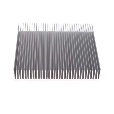 9cm x 9cm x 1.5cm Alüminyum Metal Soğutucu Blok Radyatör Amfi Led Entegre Transistor Vga Ram CPU