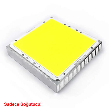 9cm x 9cm x 1.5cm Alüminyum Metal Soğutucu Blok Radyatör Amfi Led Entegre Transistor Vga Ram CPU