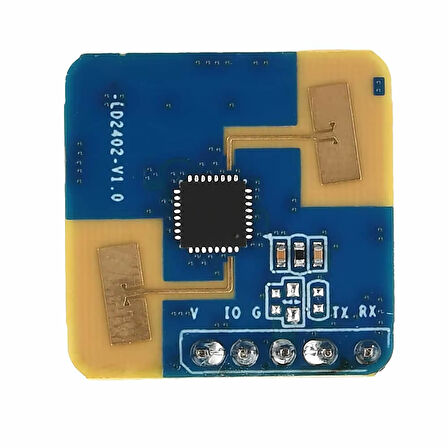 24GHz HLK-LD2402 İnsan Varlık Sensörü Milimetre Radar Dalga Algılayıcı Kablosuz Akıllı Ev Alarm Dede