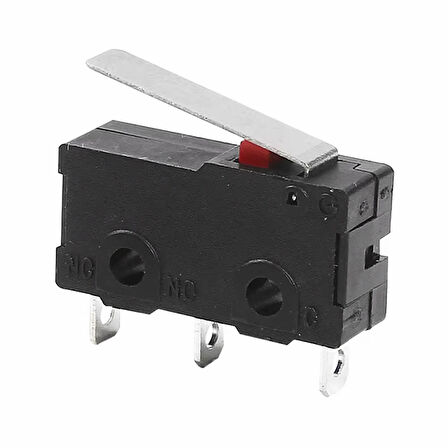 KW11-3Z-B Micro Switch Anahtar 16mm Kol 5A 250V Kollu NO NC COM SPDT Sınırlayıcı Momentary Buton